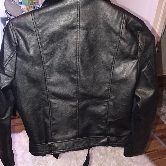 Faux leather jacket - Picture 2 of 3